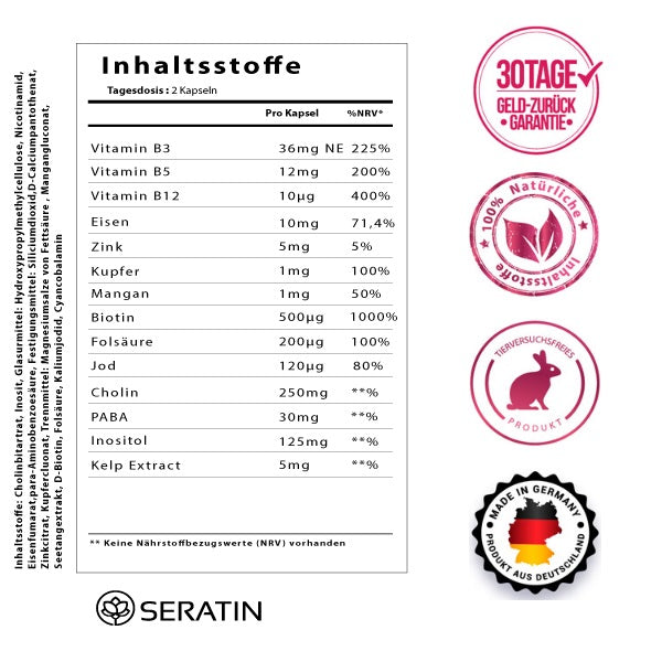 Seratin - Haar Vitamine